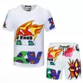 new louis vuitton lv hawaiian t shirt shorts imprime s_abaaaa